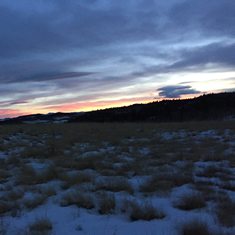Elkhorn Ranch Morning Sky