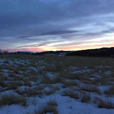 Elkhorn Ranch Morning Sky