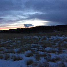 Elkhorn Ranch Morning Sky